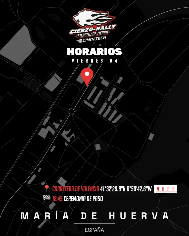 Horarios y puntos de interés en María de Huerva: Carretera de Valencia