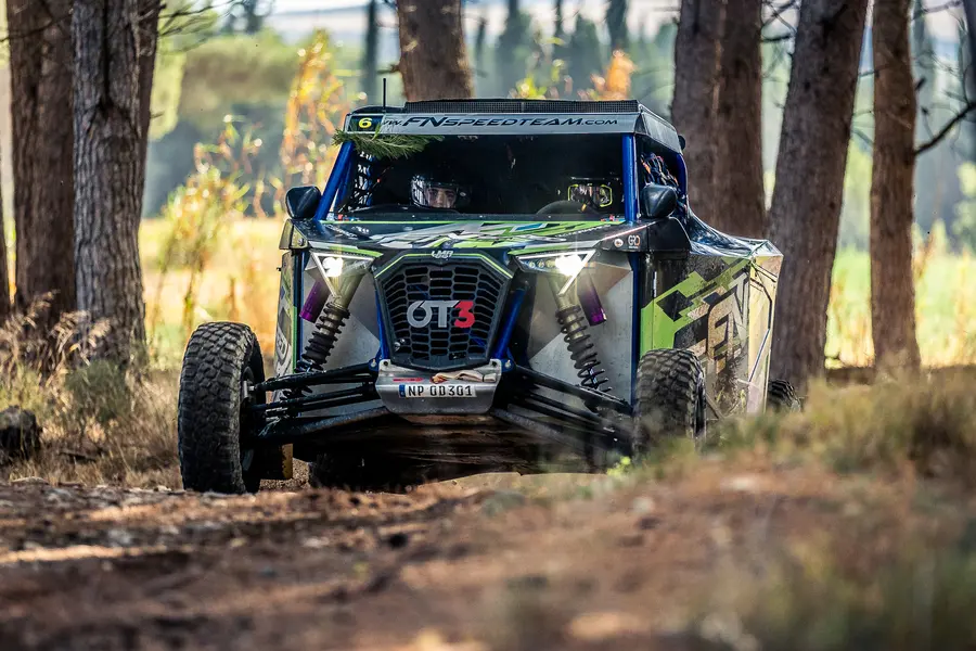 Buggy T3 en un tramo del Cierzo Rally